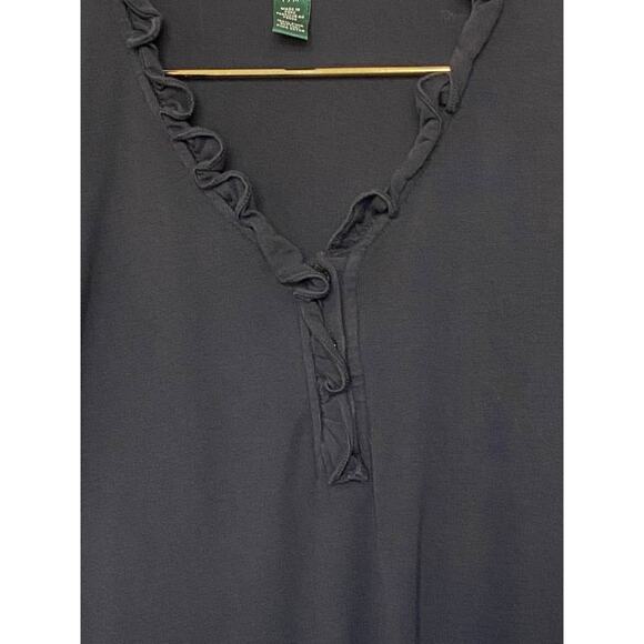 Lauren Ralph‎ Lauren Top Shirt Womens Petite M - Picture 2 of 5